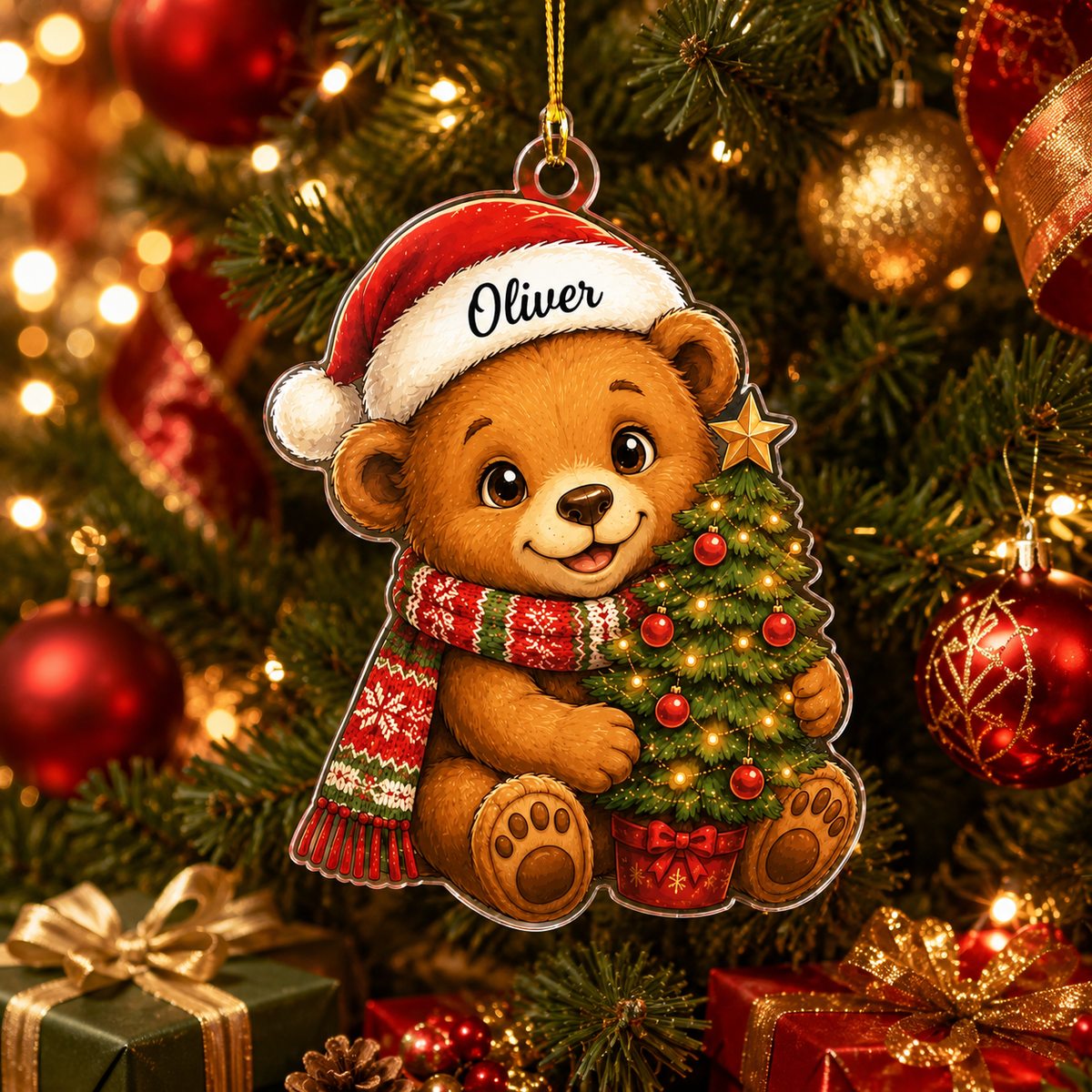 Animal Christmas Bear
