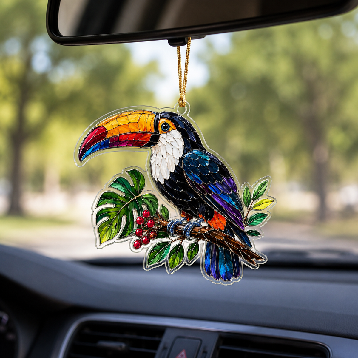 Bird With Flower Toucan