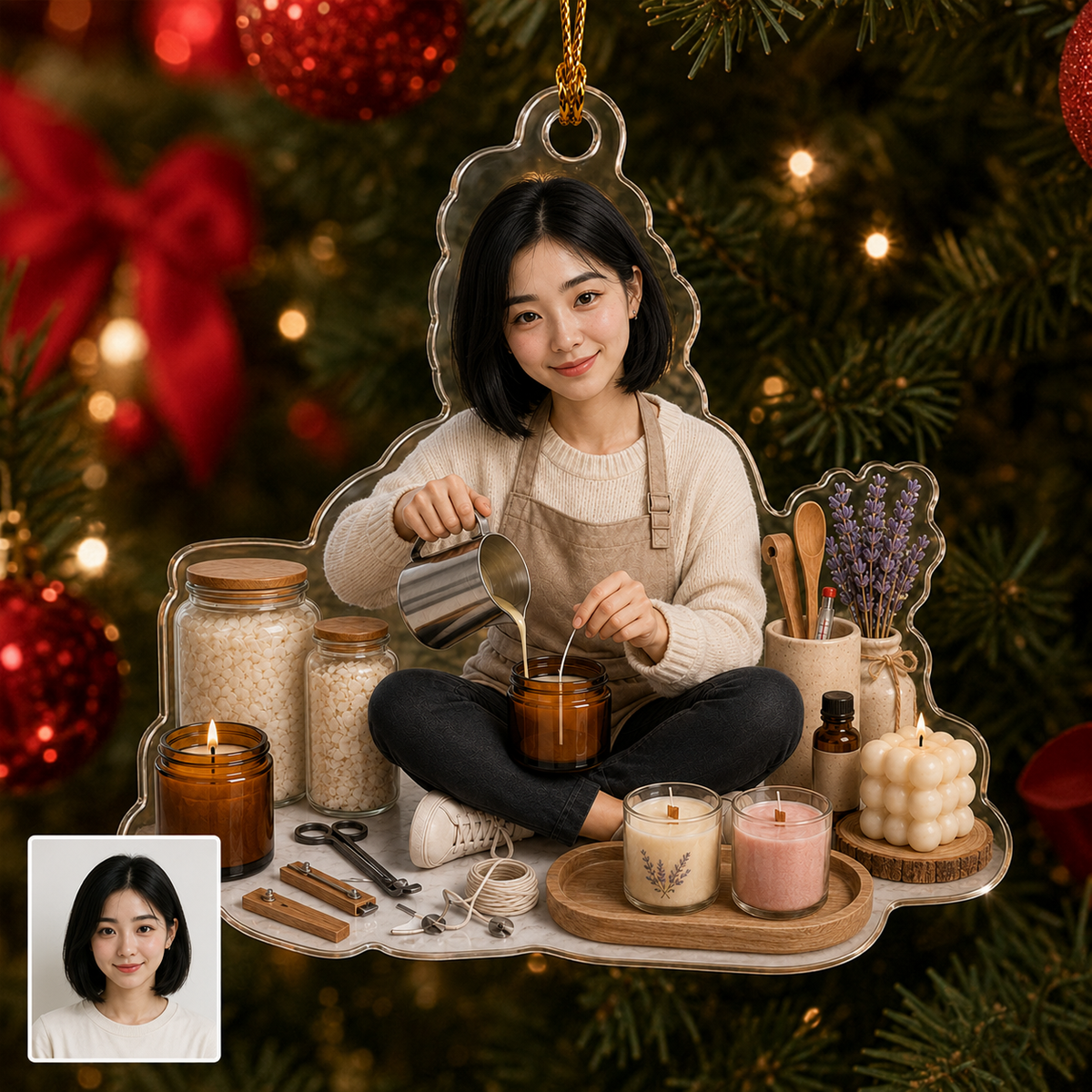 Custom Photo Hobbies Acrylic - Candle Making