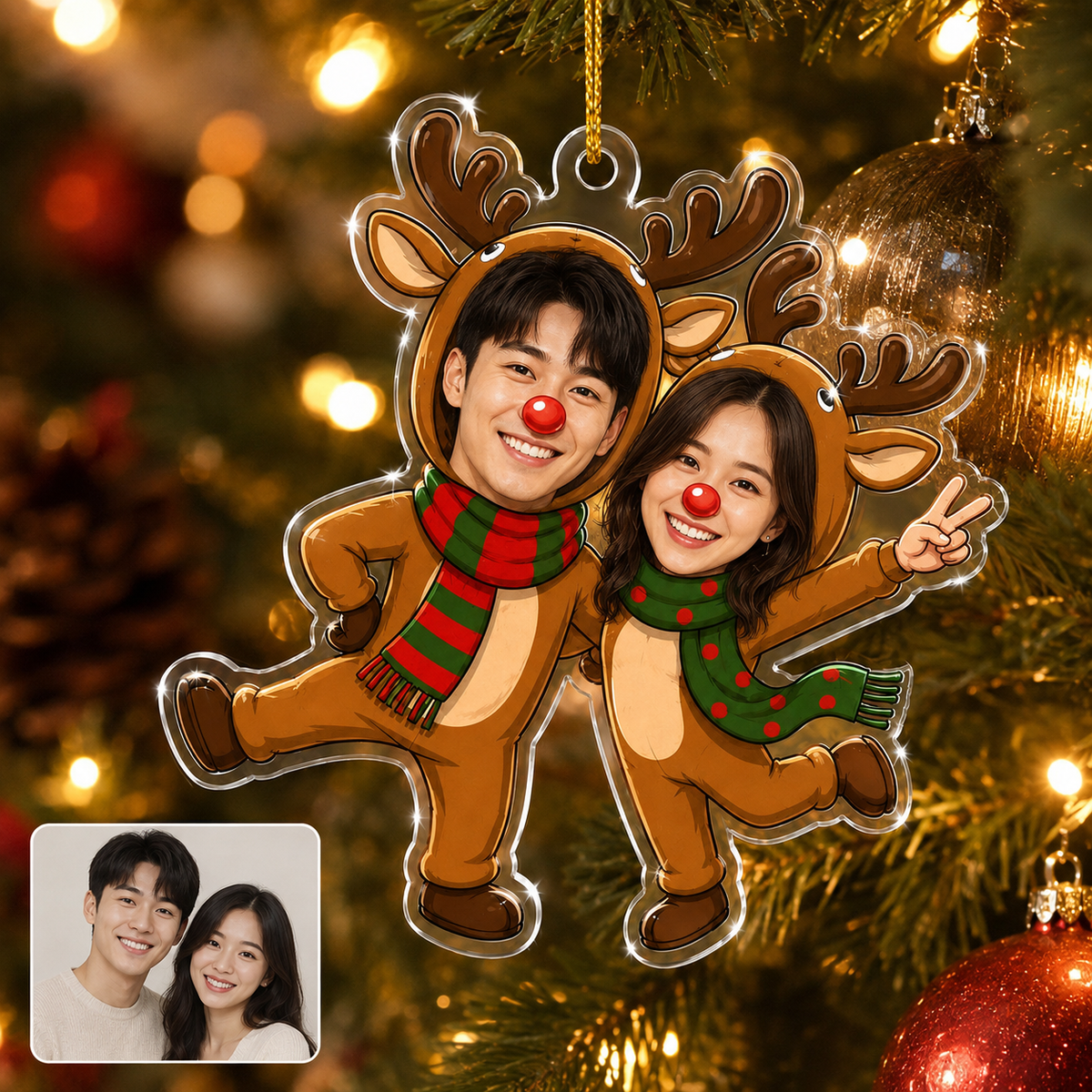 Custome Photo Couple Deer