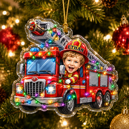 Christmas Fire Truck Noah