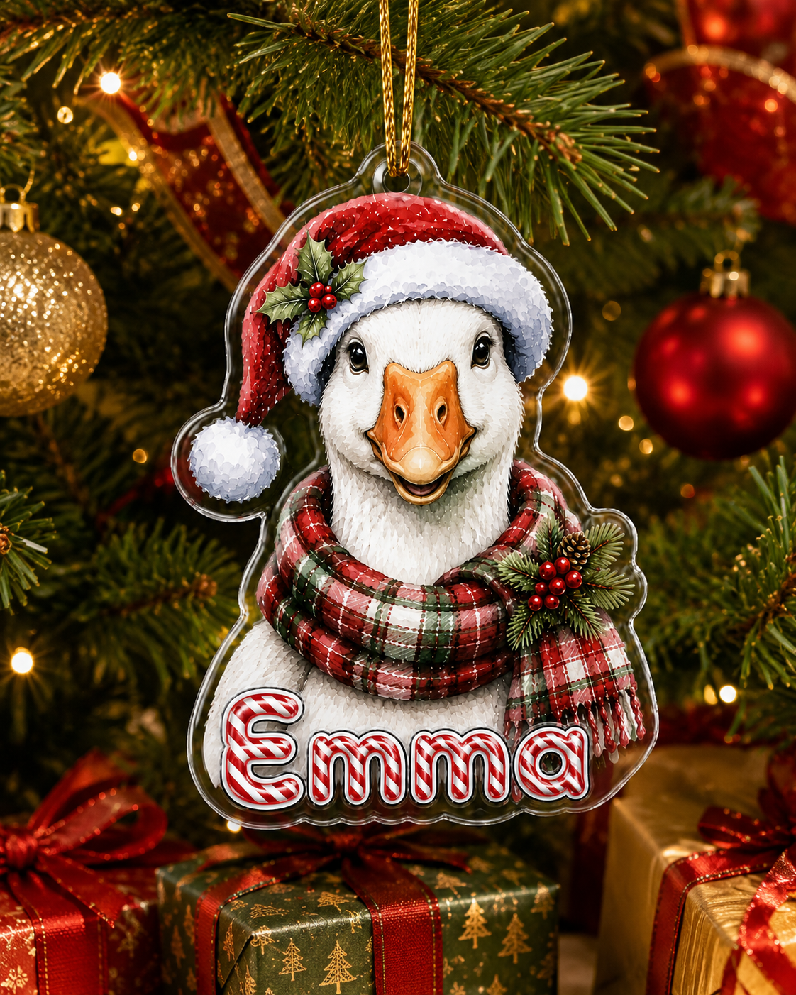 Christmas Farm Animal Goose