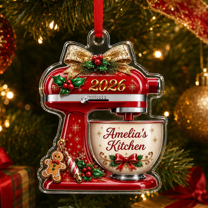 Personalized Kitchen Utensils Acrylic Dough Mixer