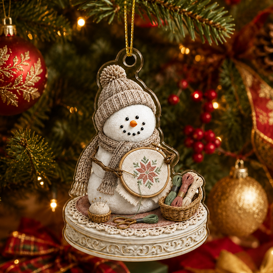 Snowman Hobbies Acrylic Cross-Stitching