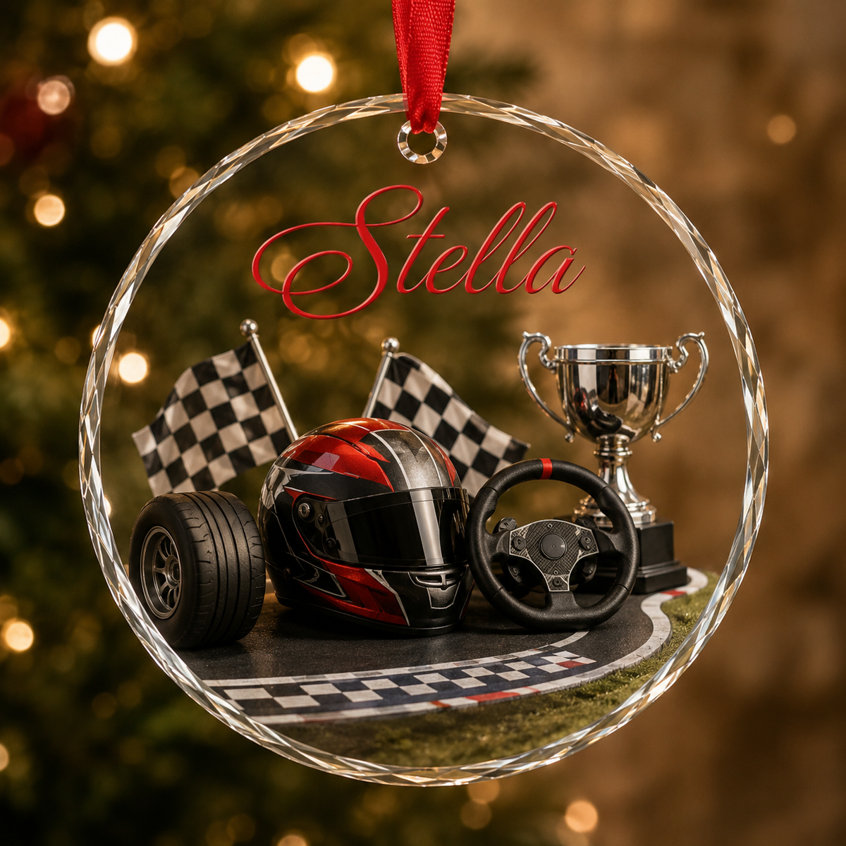 Sports Glass Auto Racing