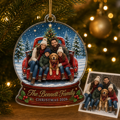 Family Memory Waterglobe