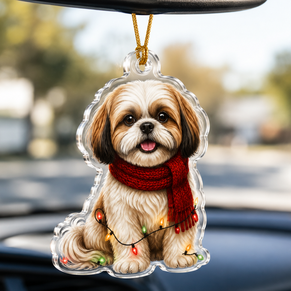 Dog Christmas Ledlight Shih Tzu