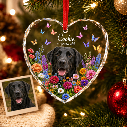 Custom Photo Dog Xmas Style 12