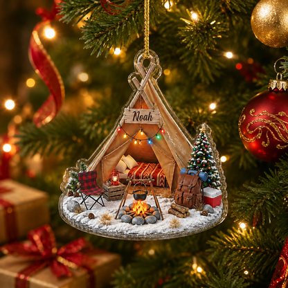 Camping Personalize Acrylic Cook Camping