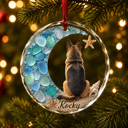 Custom Dog Seashell German Shepherd