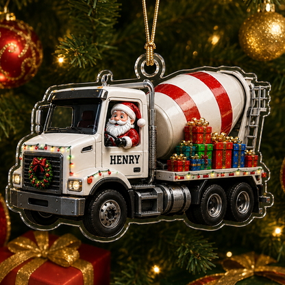 Santa Vehicle Concrete Mixer