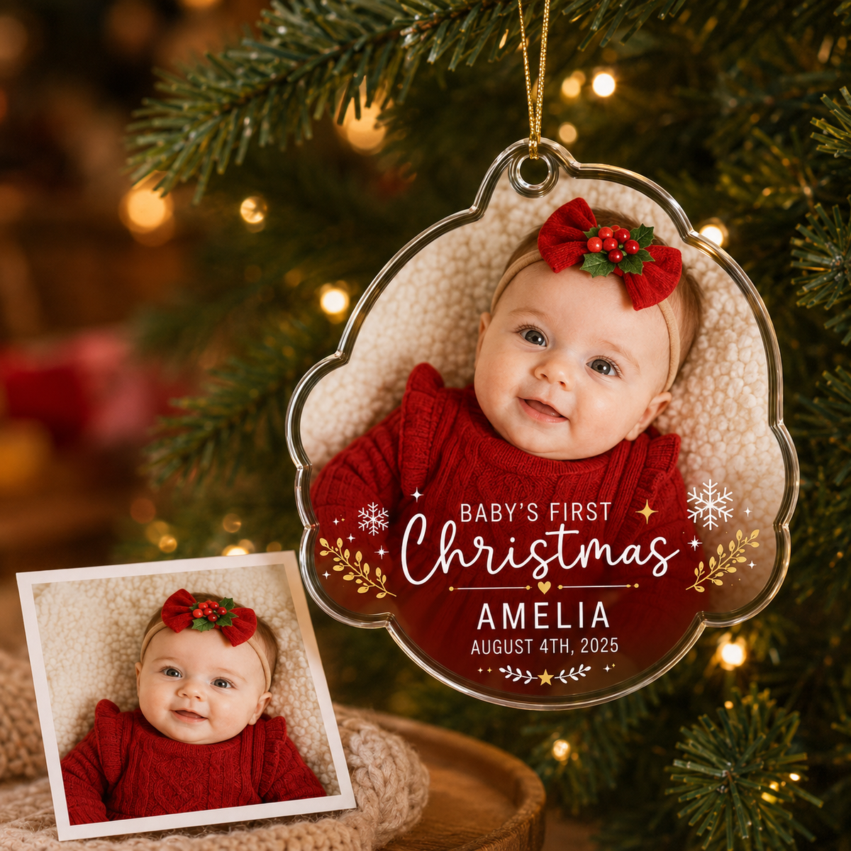 Baby Xmas Photo