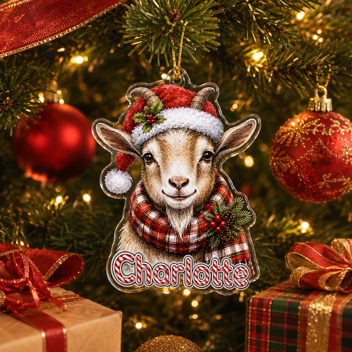 Christmas Farm Animal Goat