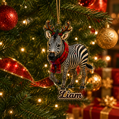 Christmas Animal Zebra