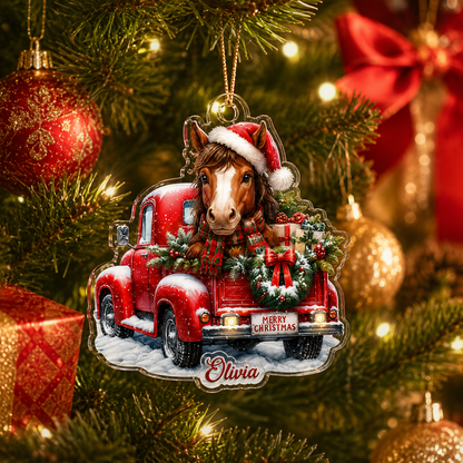 Christmas Farm Horse