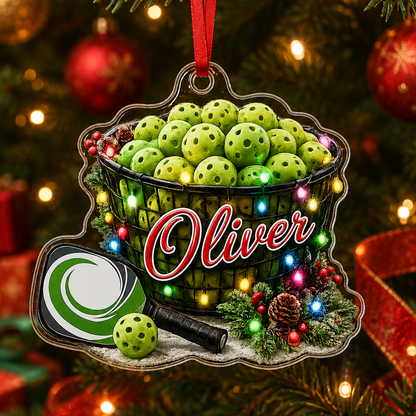 Custom Name Pickleball Acrylic Style 12