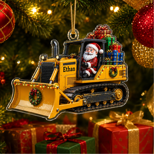 Santa Vehicle Bulldozer