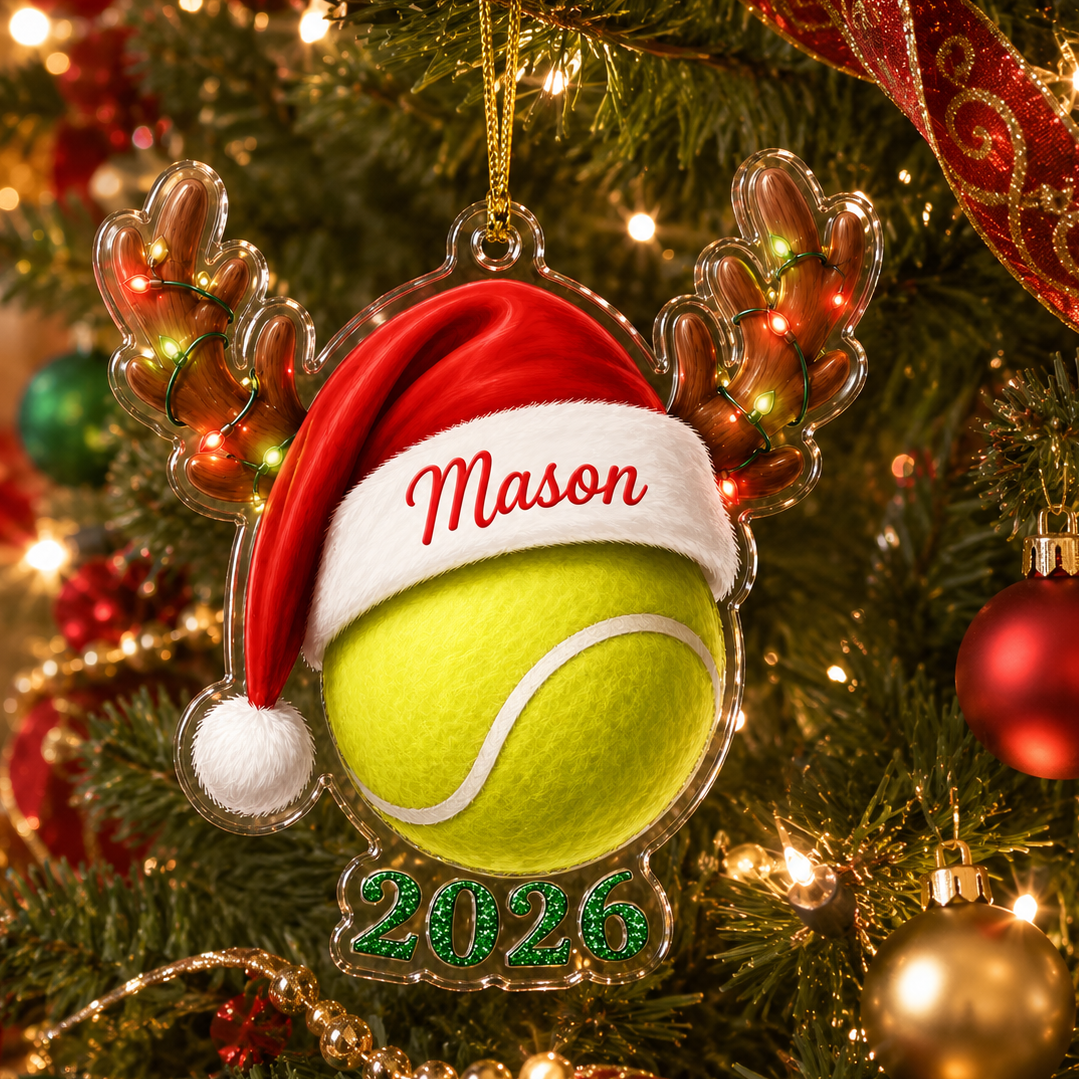 Christmas Sports 2026 Tennis Acrylic