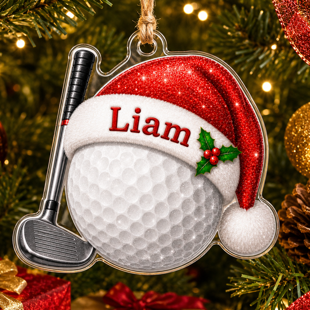 Sport Custome Name Acrylic Golf
