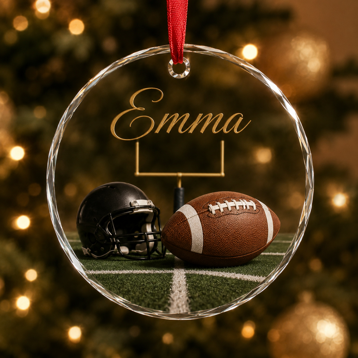 Sports Glass American Football