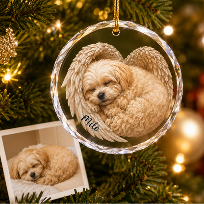 Custom Photo Dog Memorial Style 4