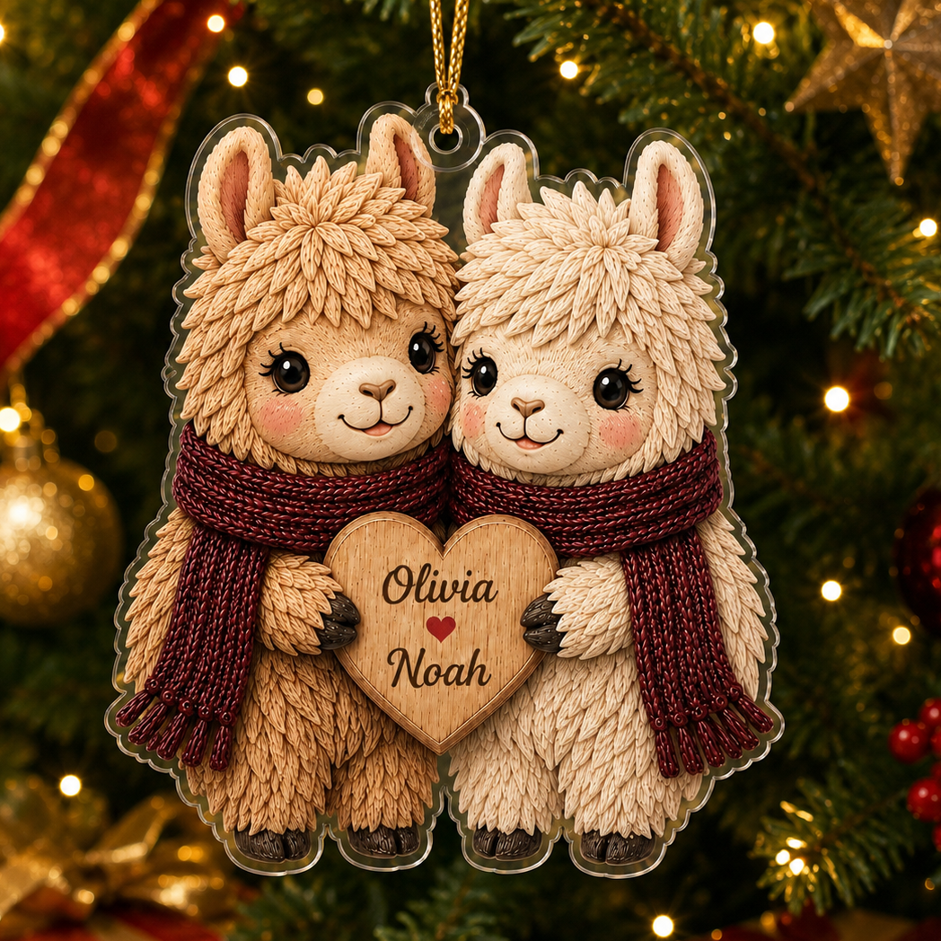 Couple Animal Llama