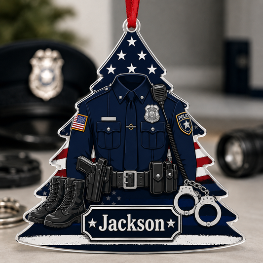Police Xmas Tree