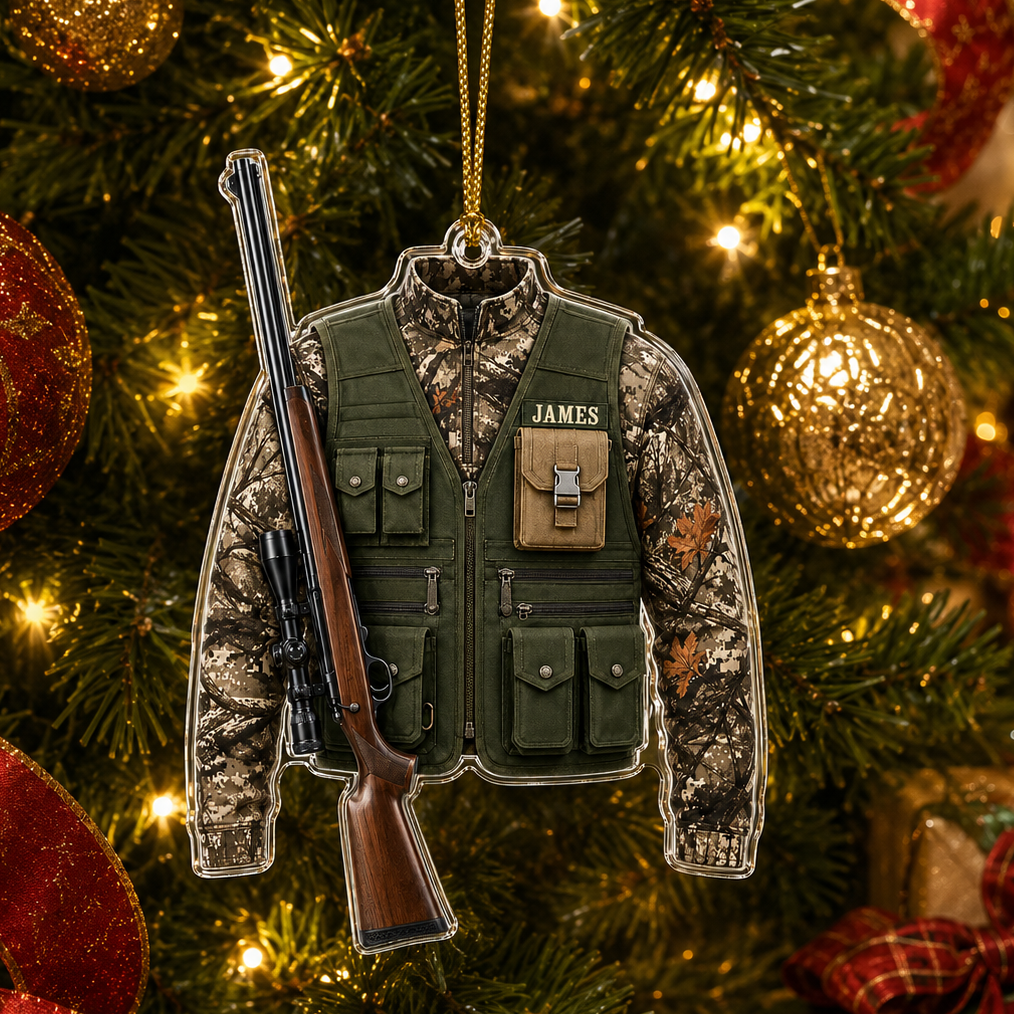 Personalized Hunting Field Vest Acrylic