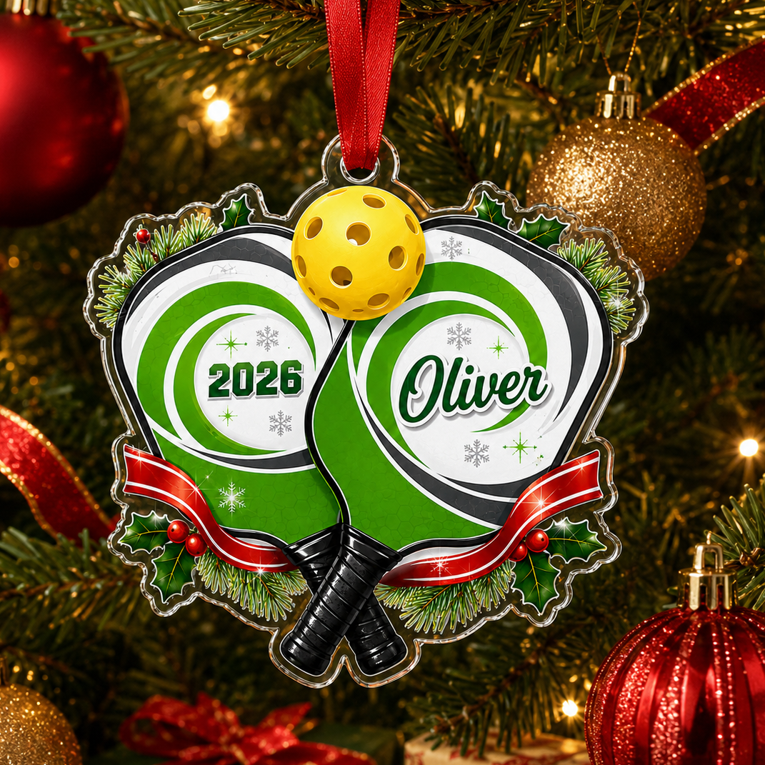 Custom Name Pickleball Acrylic Style 13