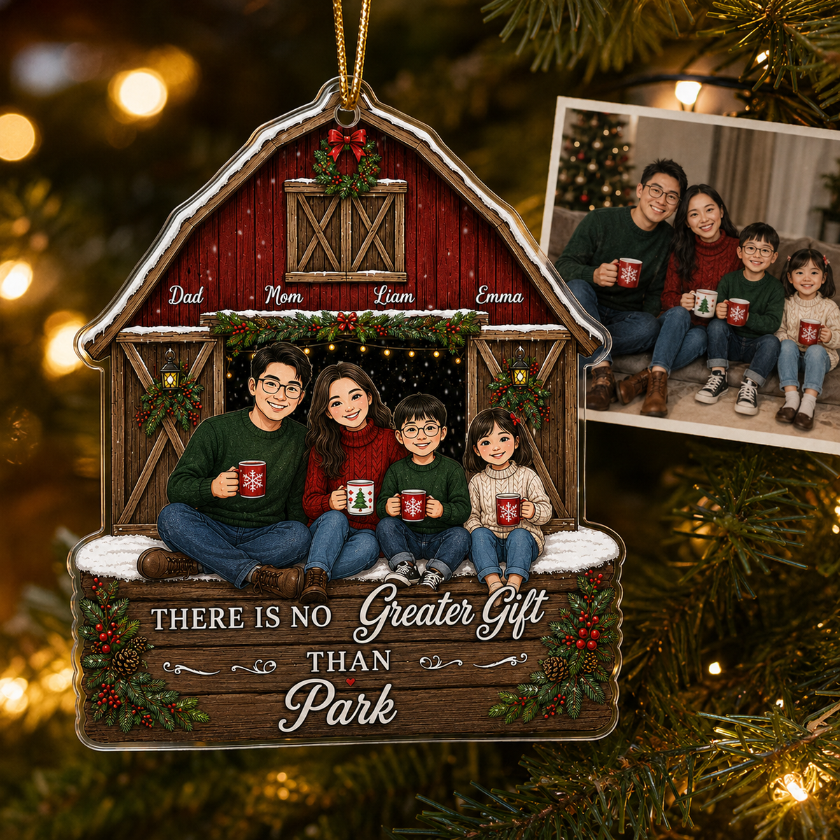 Family Memory Winter House