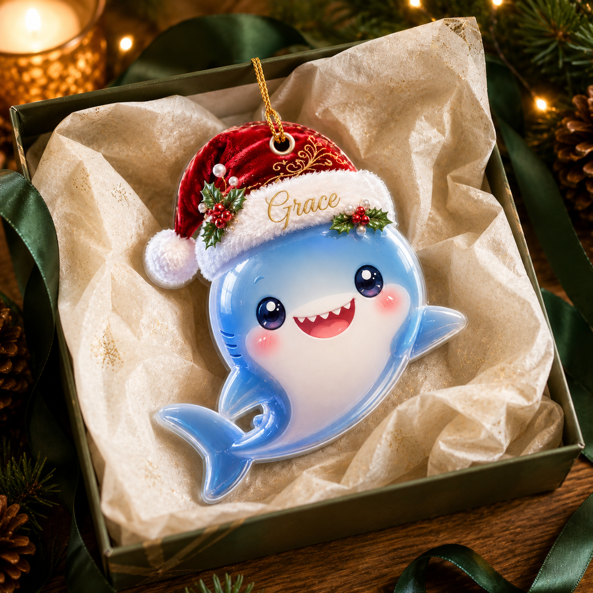 Animal With Santa Hat Shark