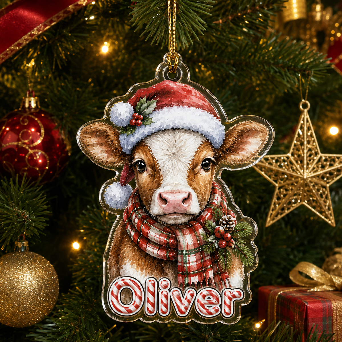 Christmas Farm Animal Calf
