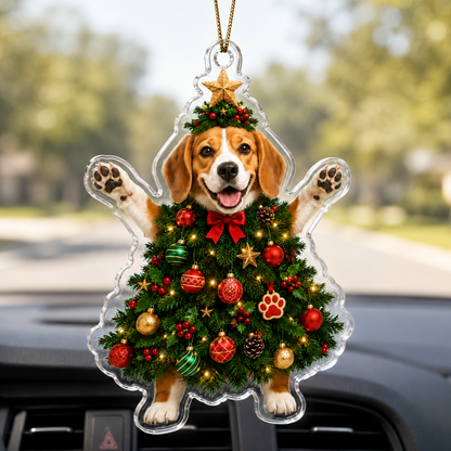 Dog Santa Tree Beagle