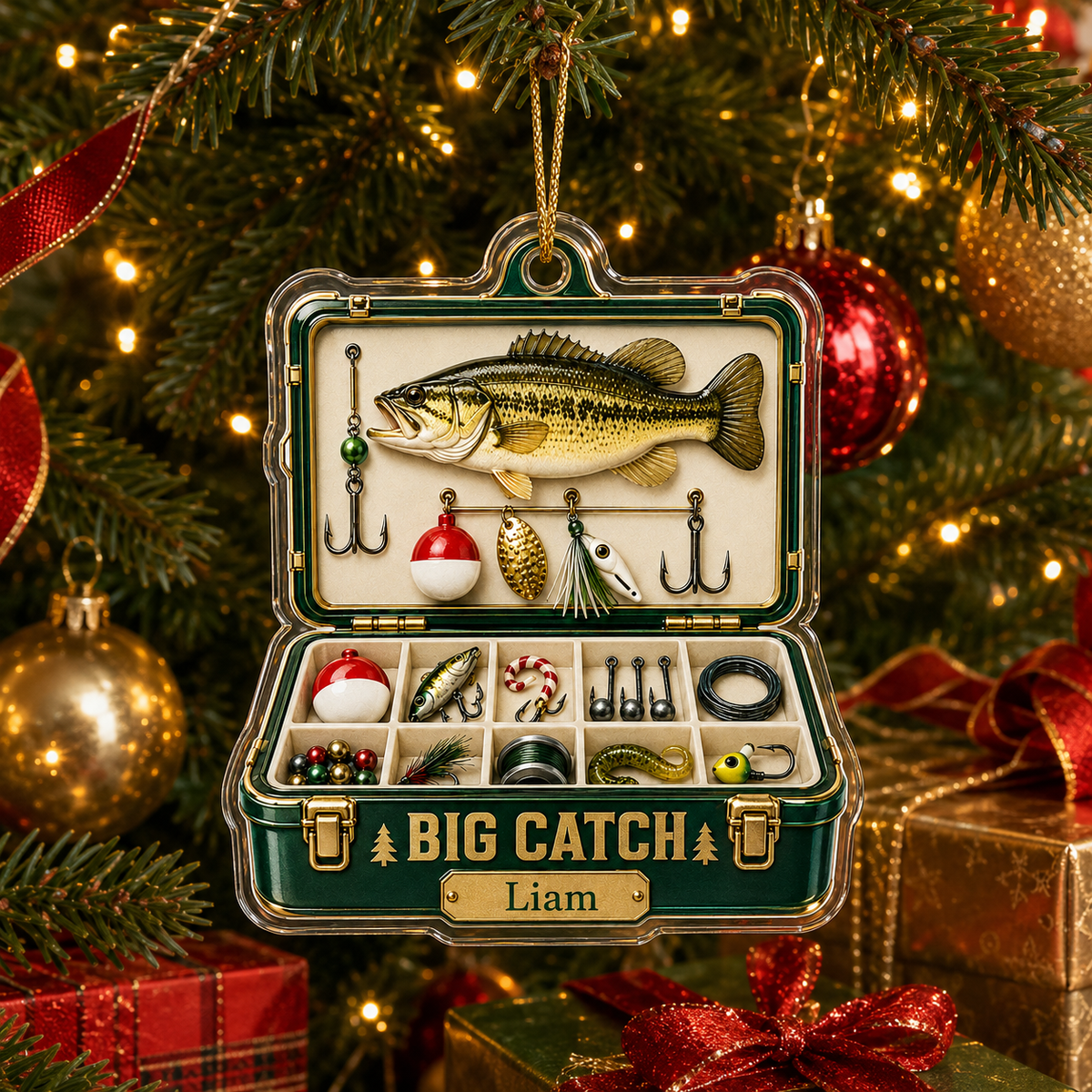 Personalized Fishing Big Catch Acrylic