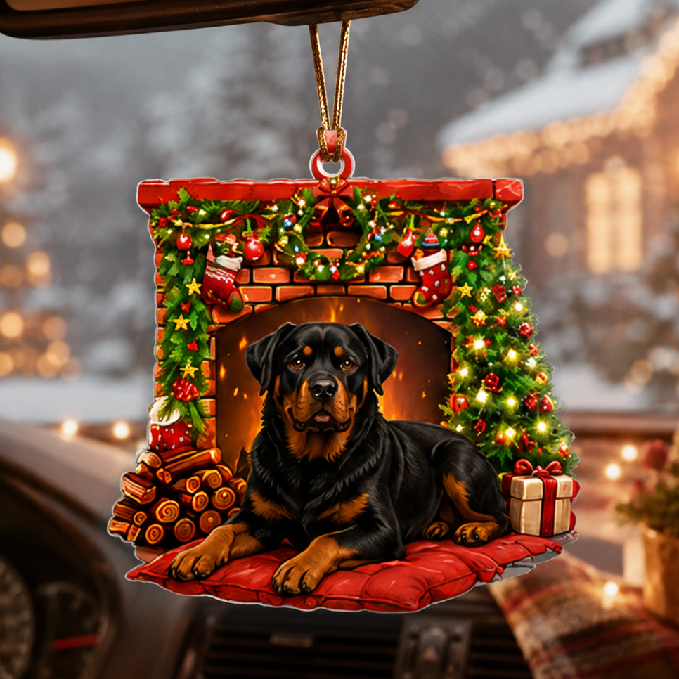 Dog Christmas Tree Rottweiler