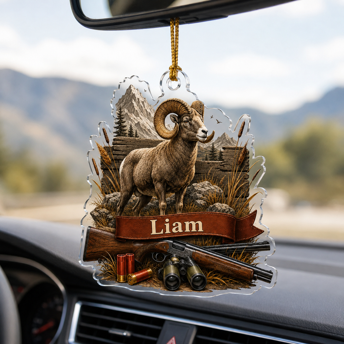 Animal Acrylic Bighorn Sheep