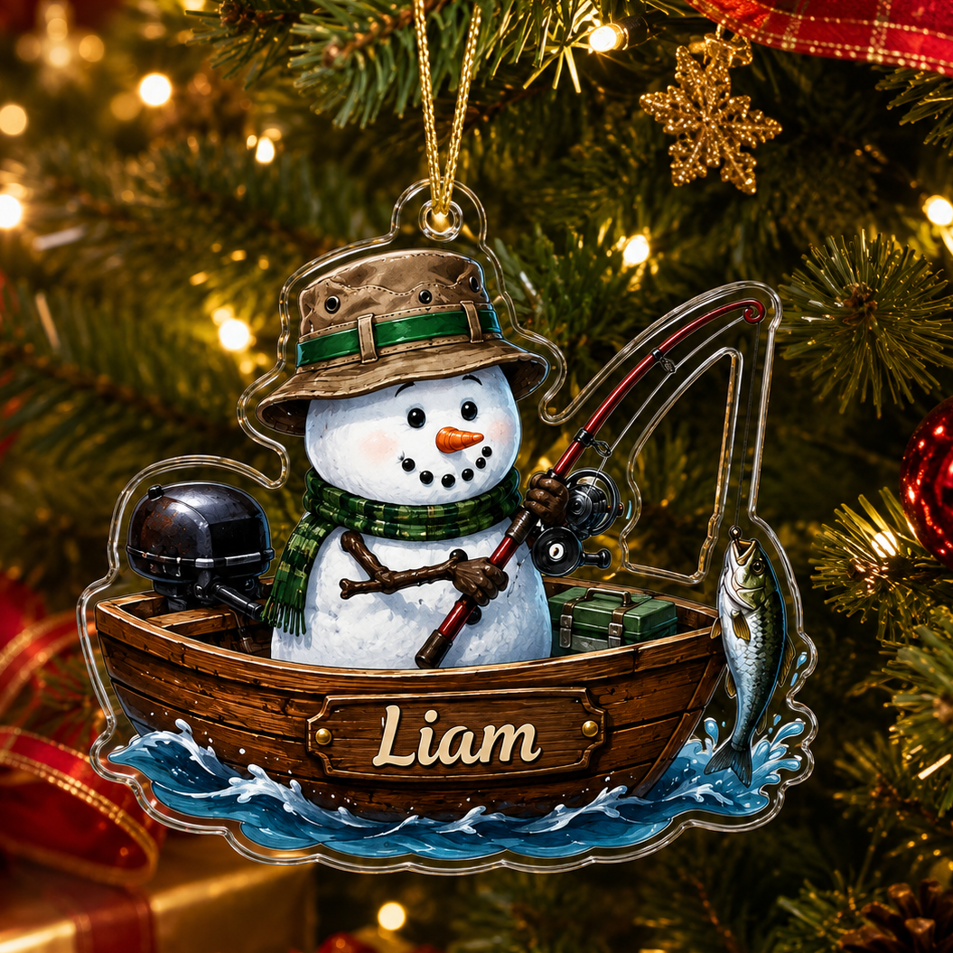 Personalized Fishing Owen Acrylic