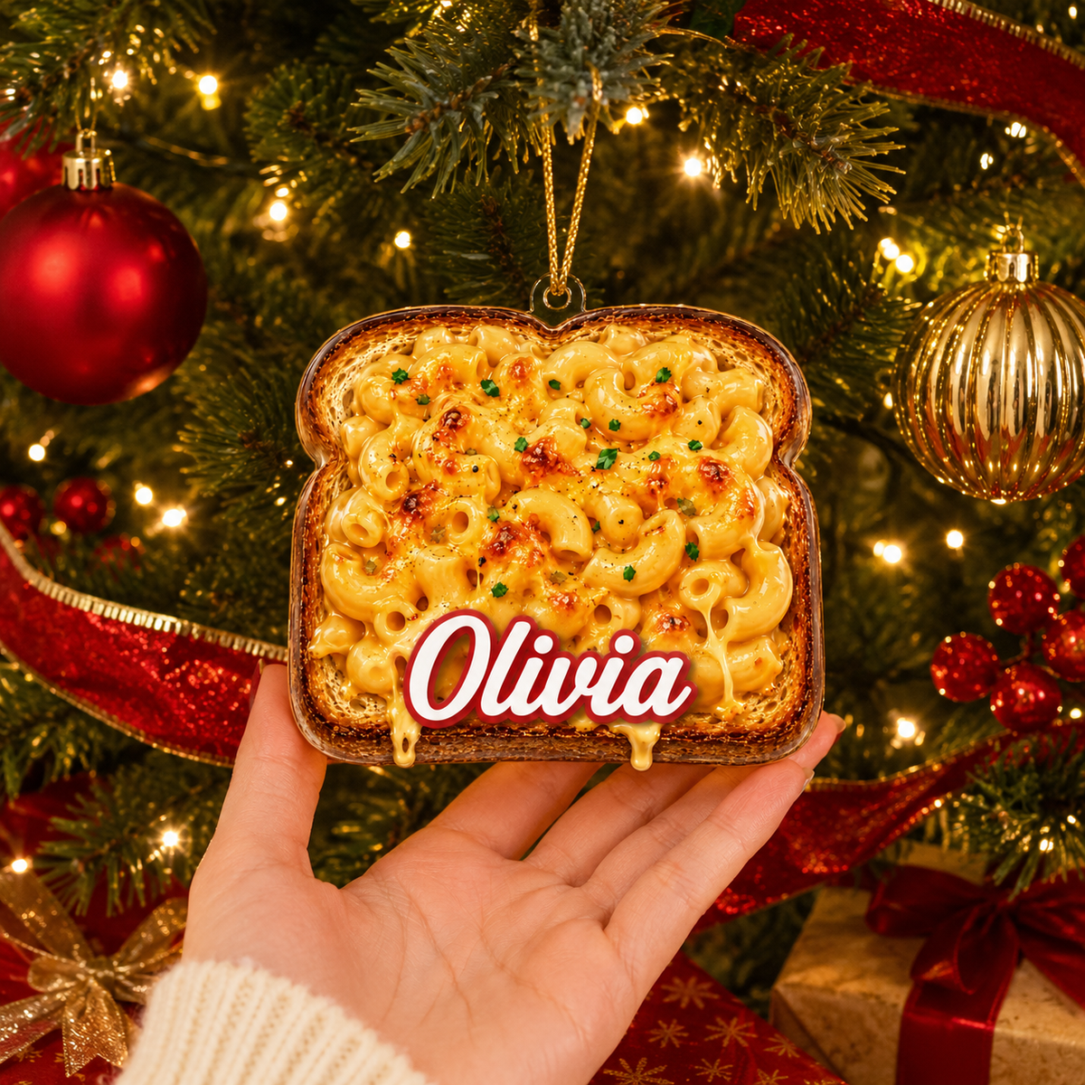 Breakfast Custom Name Macaroni and Cheese Acrylic