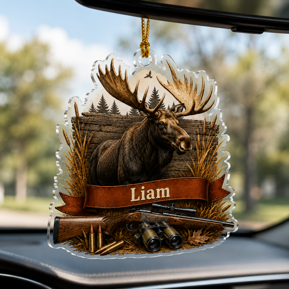 Animal Acrylic Bull Moose