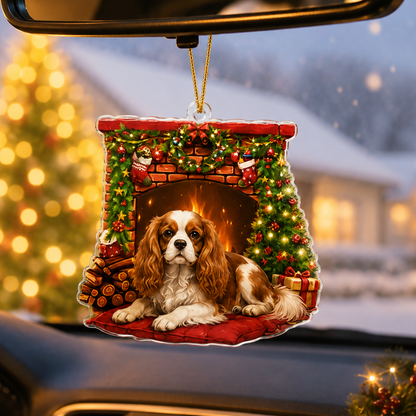 Dog Christmas Tree Spaniel