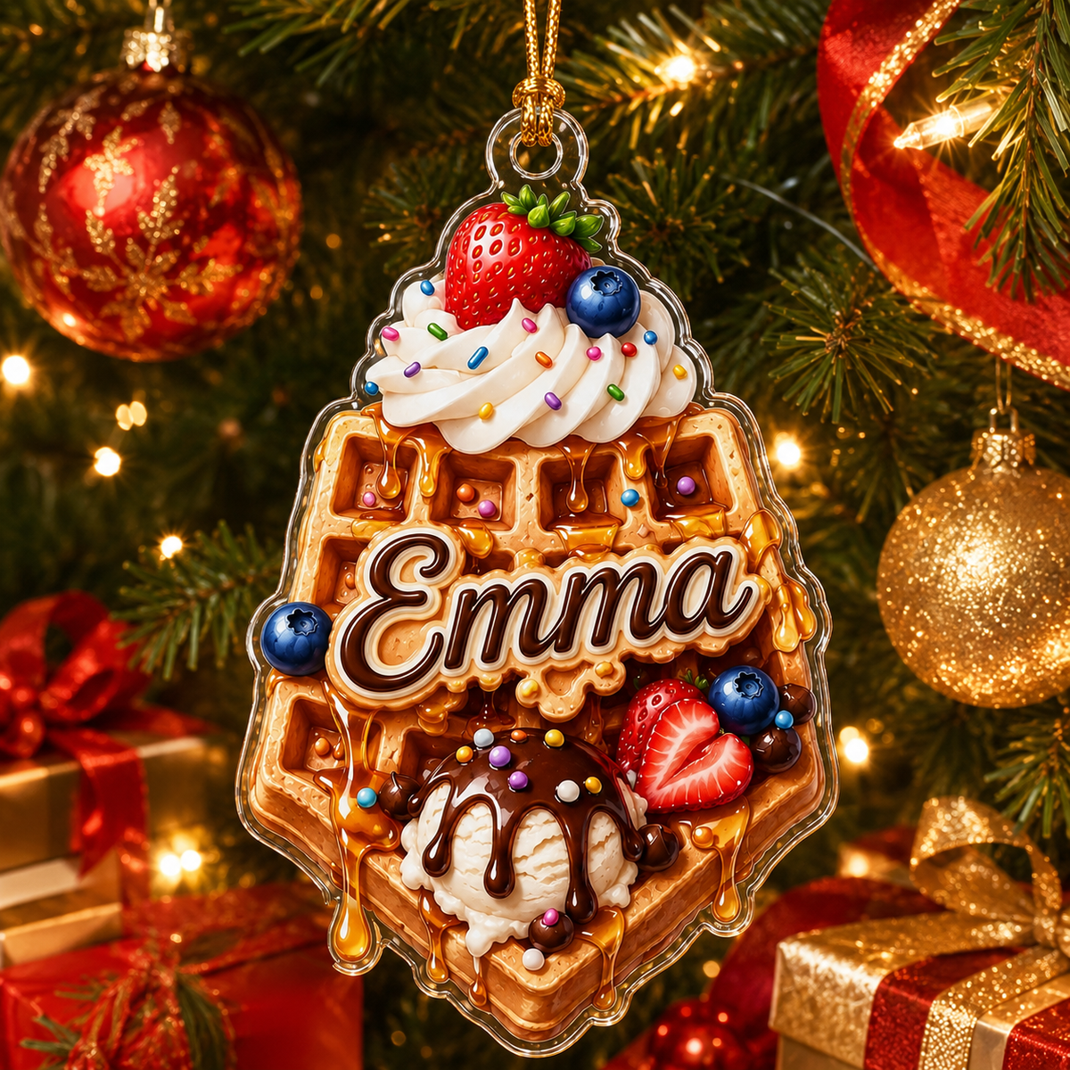 Custom Dessert Waffle Acrylic