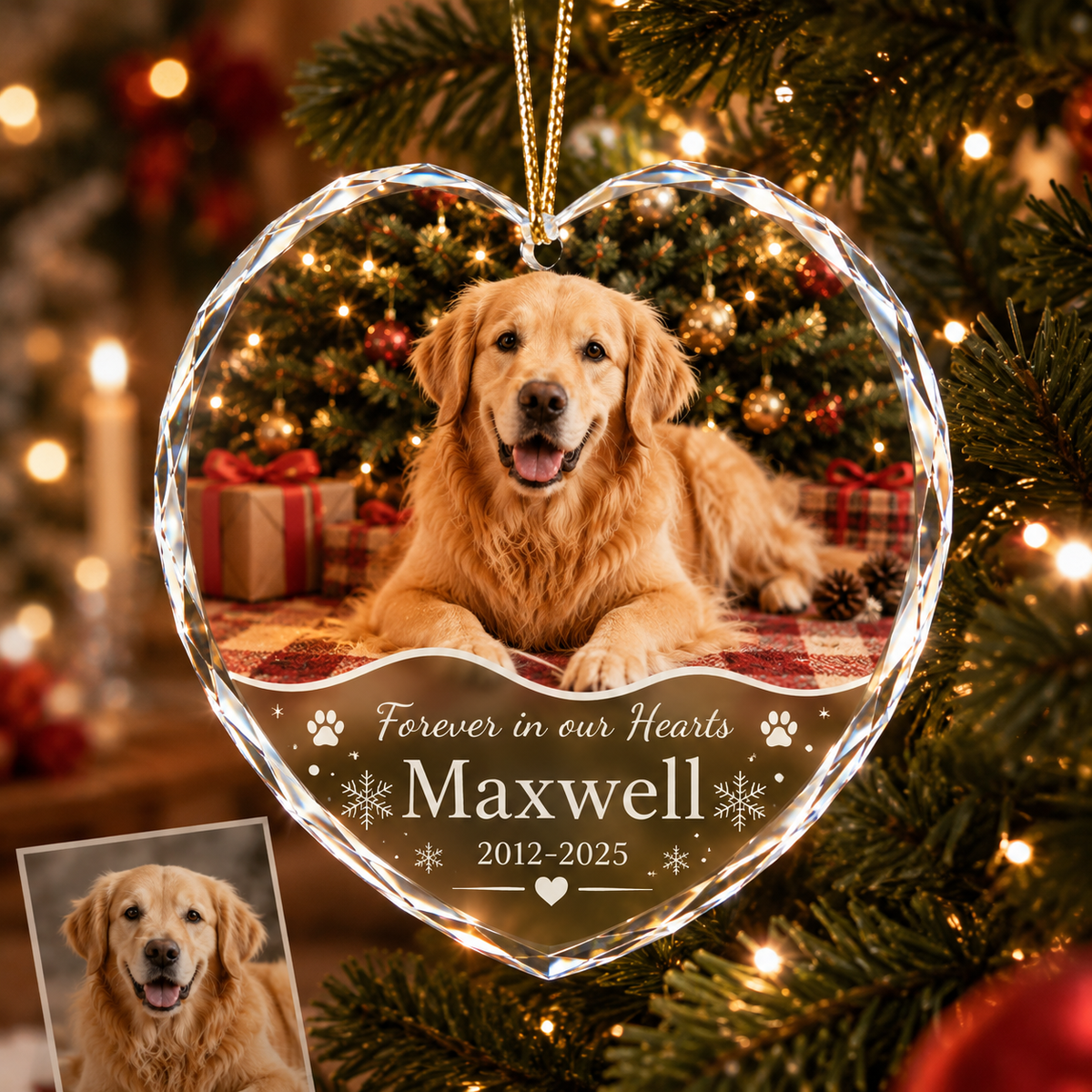 Custom Photo Dog Memorial Style 10