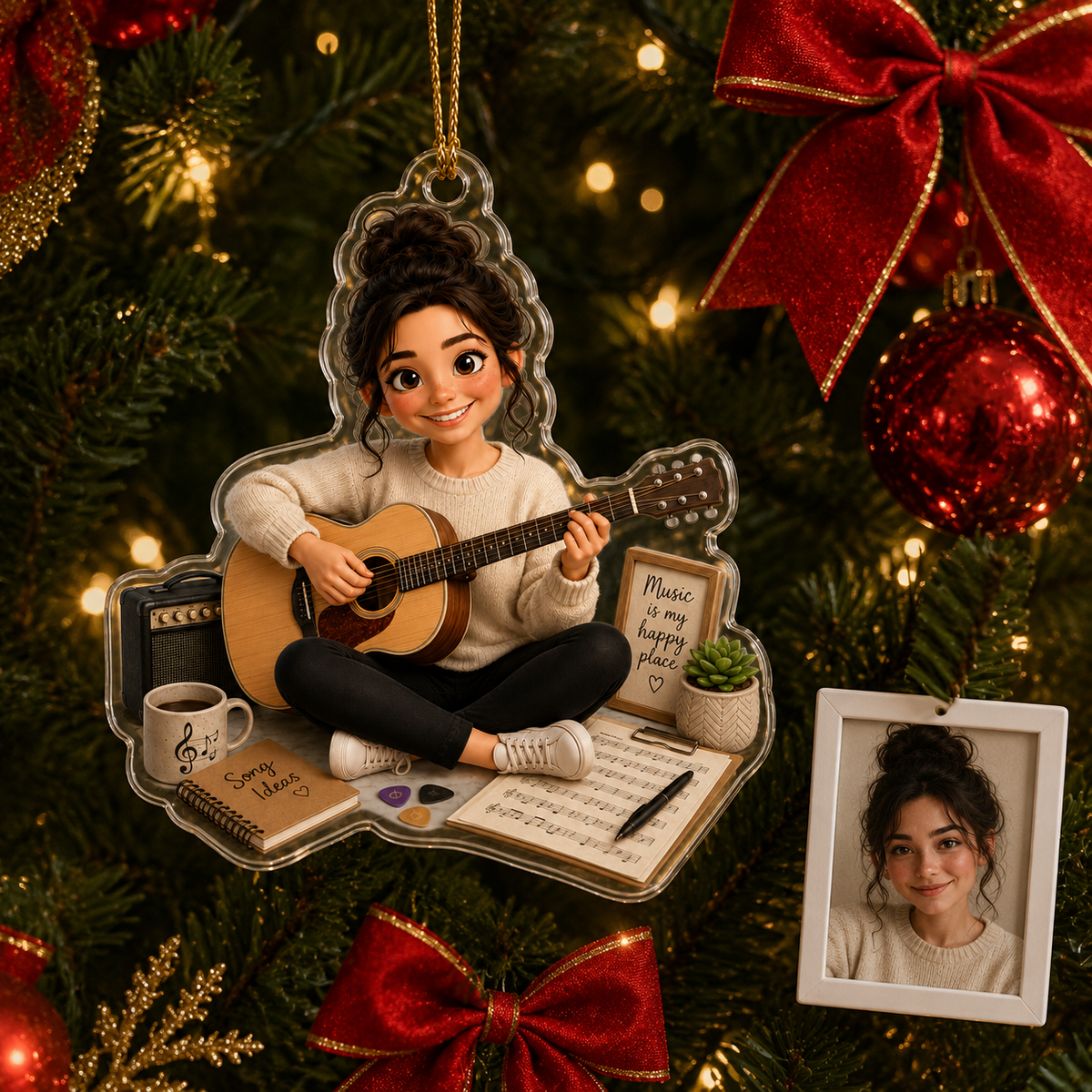 Custom Photo Hobbies Acrylic - Playing Guitar