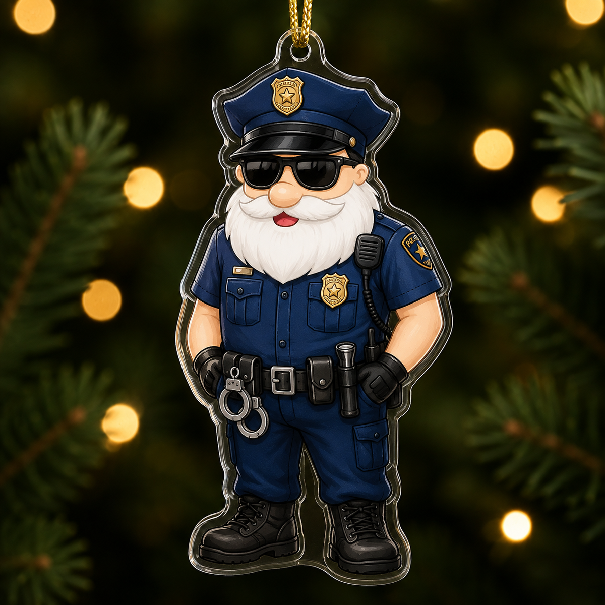 Police Santa In Uniform S2
