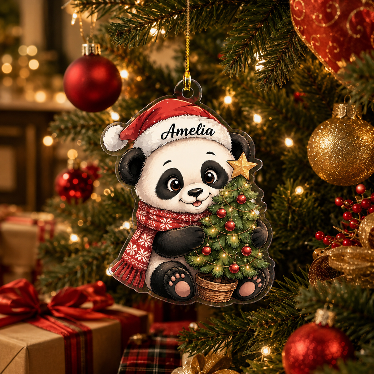 Animal Chrismas Panda