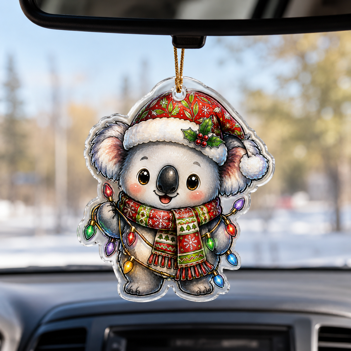 Animal With Christmas Led Koala