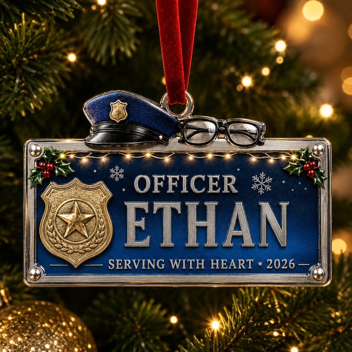 Officer Nameplate