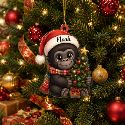 Animal Christmas Gorilla
