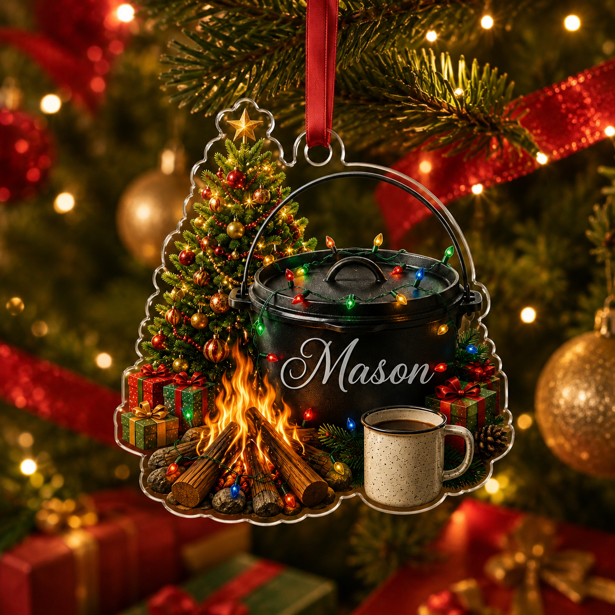 Camping Personalize Acrylic Camping Pot