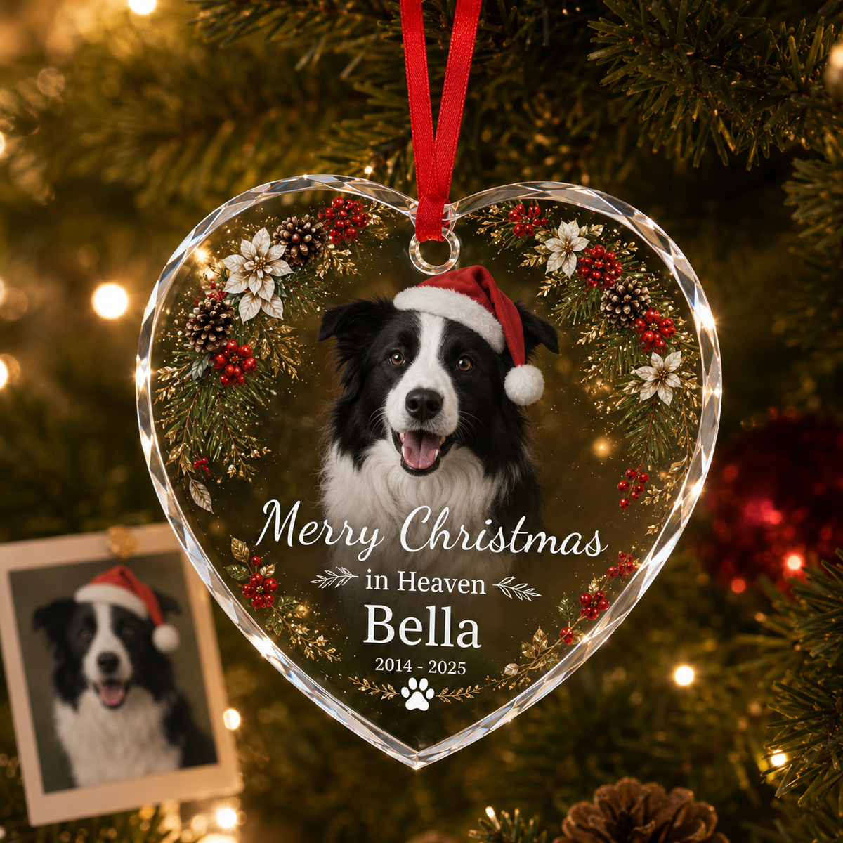 Custom Photo Dog Memorial Style 7